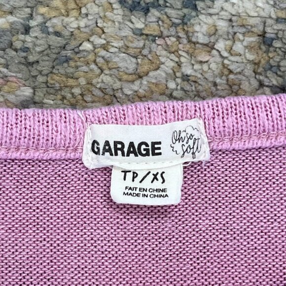 Garage Cropped Sweater Size XS - Picture 2 of 7